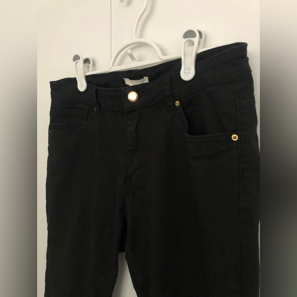 H&M jet black jeans pants - Picture 4 of 5